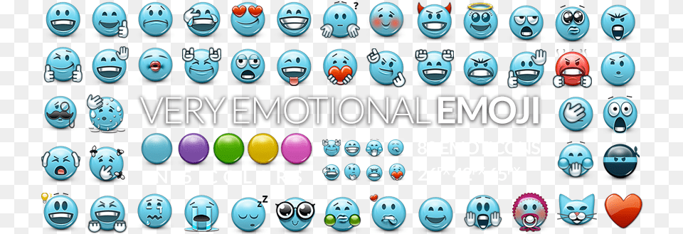 Emoji Version Of Very Emotional Emoticons Baby Greeting Card, Text Png