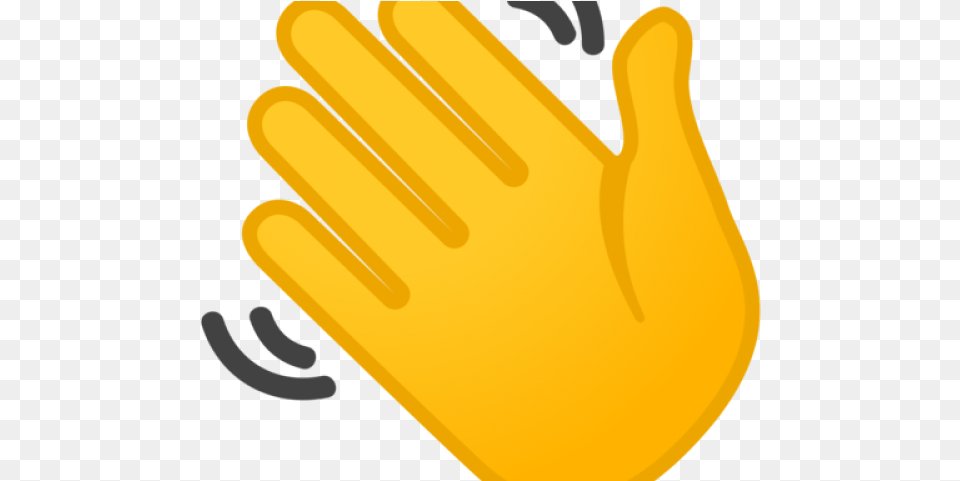 Emoji Wave The Emoji Winkende Hand, Clothing, Glove, Baseball, Baseball Glove Png Image
