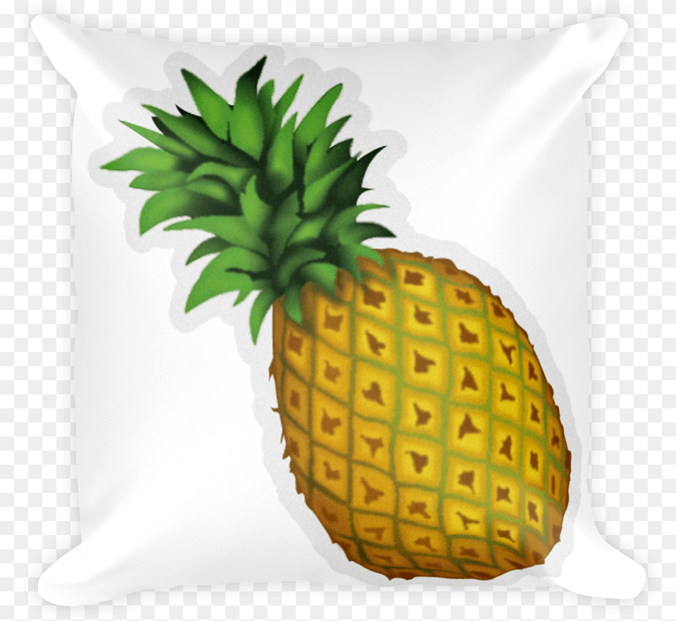 Emoji Whatsapp Emoji, Food, Fruit, Pineapple, Plant Free Png Download