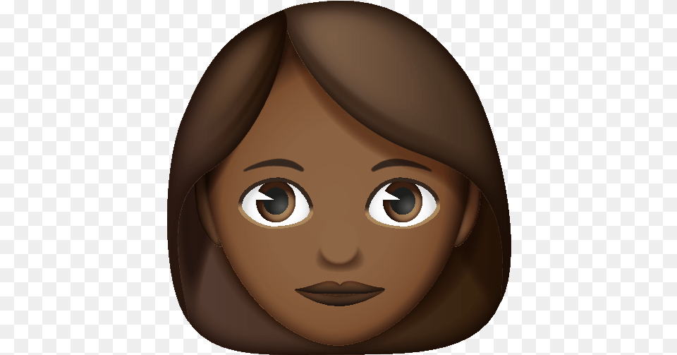 Emoji With Brown Hair, Doll, Toy, Baby, Person Free Png