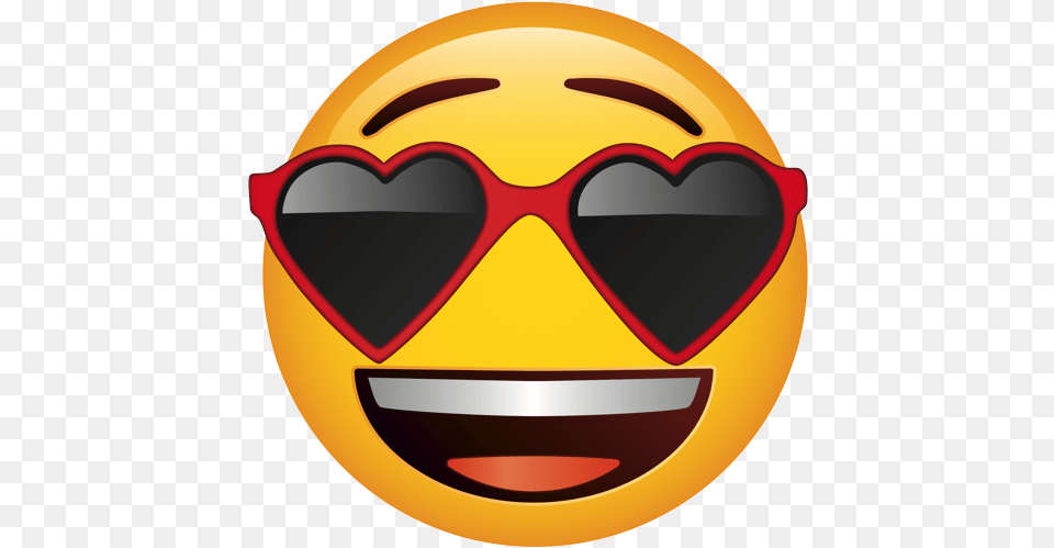 Emoji With Pink Heart Eyes, Accessories, Sunglasses, Photography Png