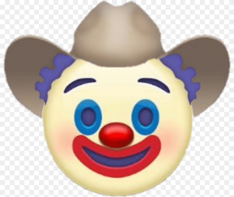 Emoji Yeehaw Yeehonk Clown Cowboy Clipart Clown Cowboy Emoji, Baby, Person, Performer, Clothing Free Png Download