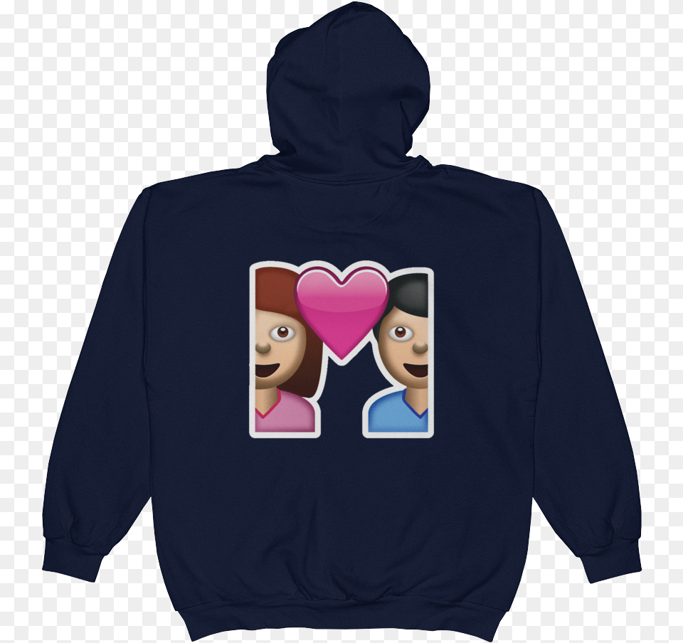 Emoji Zip Hoodie Hoodie, Sweatshirt, Sweater, Knitwear, Hood Png Image