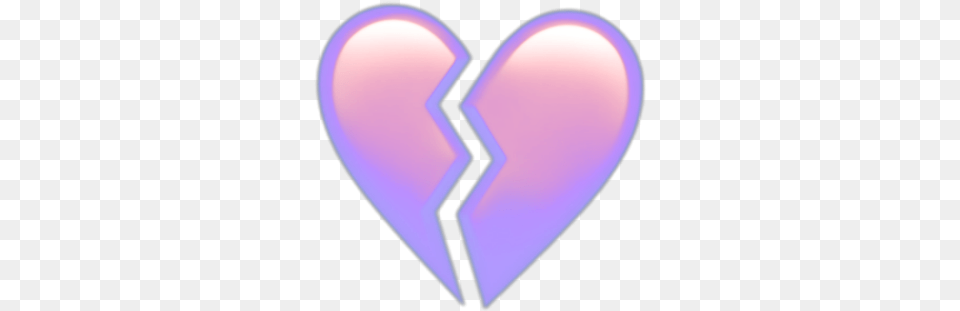 Emojipastel Heartpinkbrokenheart Heart, Lighting, Disk, Purple, Balloon Png Image