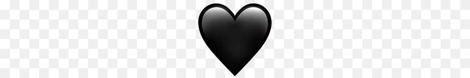 Emojis Black Heart On Apple Ios, Astronomy, Moon, Nature, Night Png Image