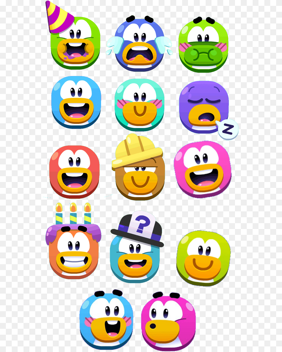 Emojis Club Penguin Island, Face, Head, Person, Animal Free Png Download