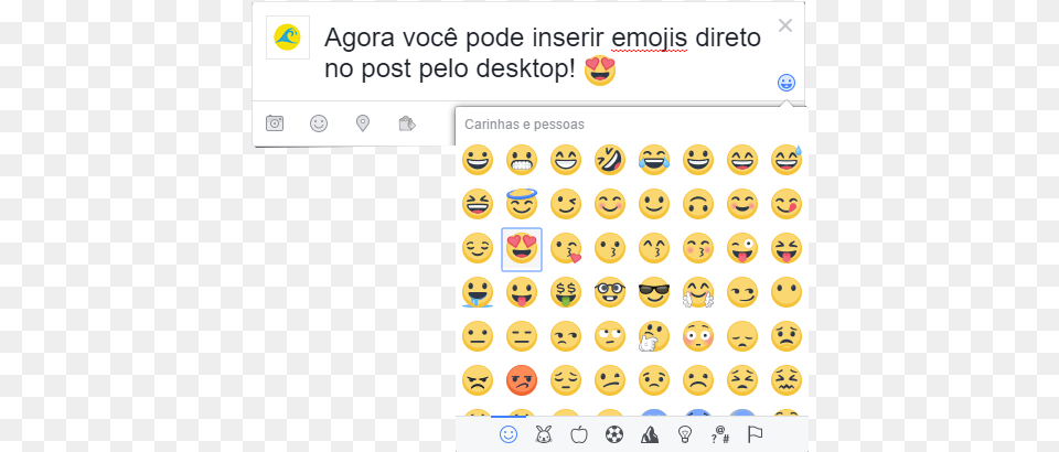Emojis Direto No Post Pelo Desktop, Text, Head, Person, Number Png
