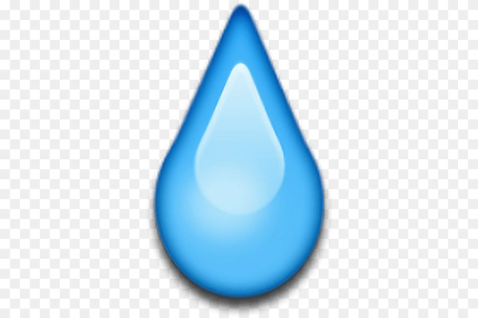 Emojis Emoji Agua Gotas Lagrima Drop Emojis Drop, Lighting, Droplet, Astronomy, Moon Free Png Download