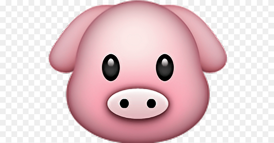 Emojis Emoji Animals Sticker Cerdito Emoji, Snout, Piggy Bank Png Image