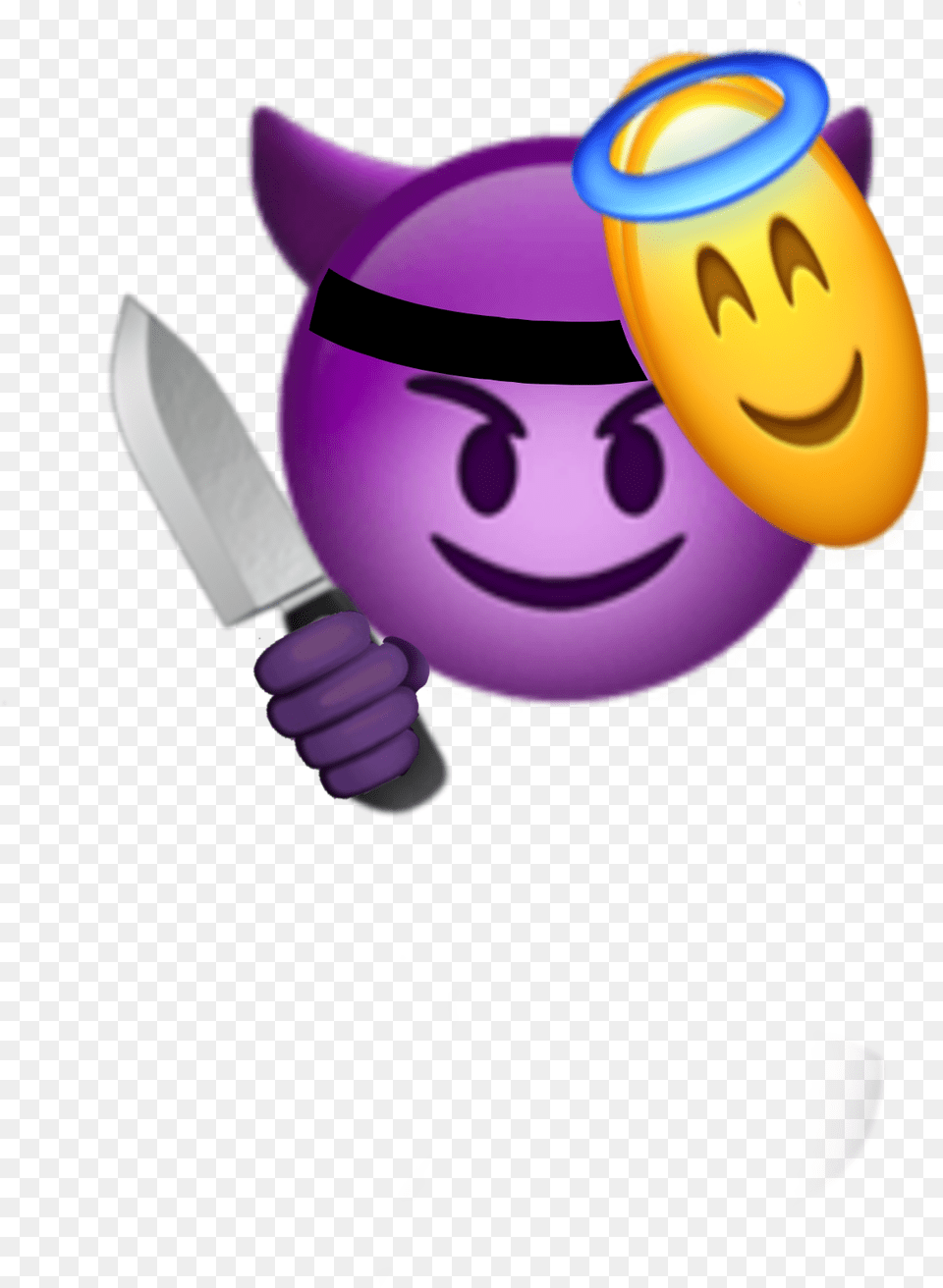 Emojis Emoji Ipone Angel Devil Iponeemogi, Weapon Png Image