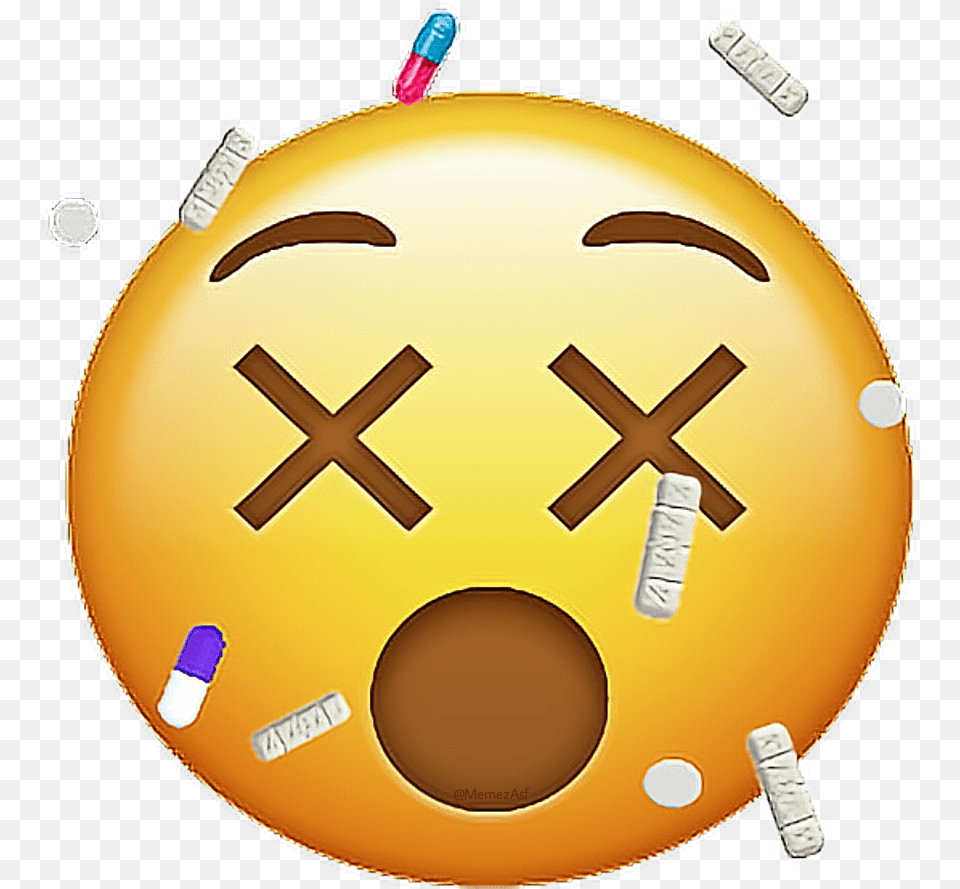 Emojisticker Xans Pills Supreme Whatsapp Emoji, Brush, Device, Tool, Ball Free Transparent Png