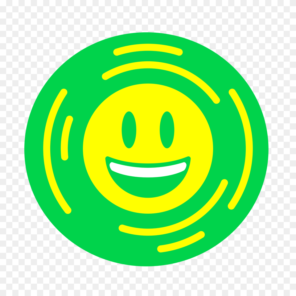 Emojitones Messenger, Green, Logo, Disk Free Png Download
