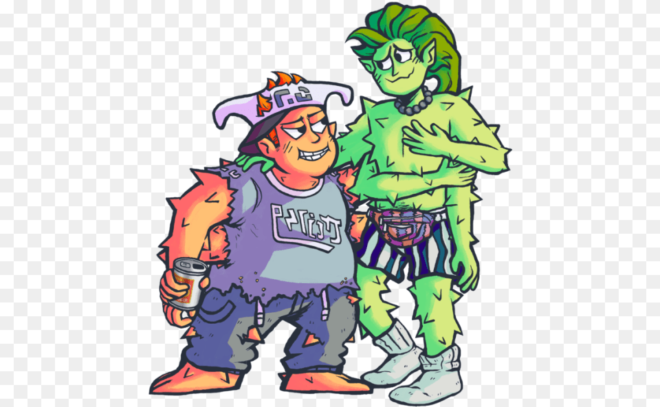 Emory And Oglethorpe In The Outfits From The College Mister Miracle And Big Barda Fanart, Baby, Person, Publication, Book Free Transparent Png