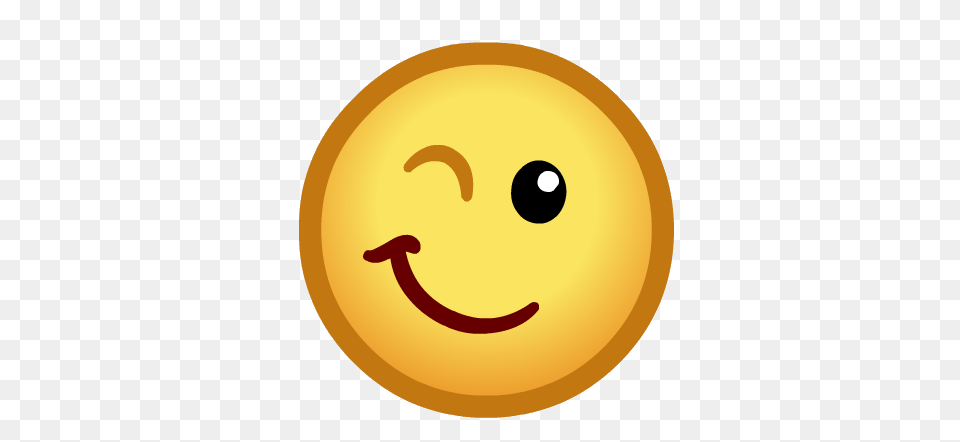 Emoticon Blink, Astronomy, Moon, Nature, Night Png