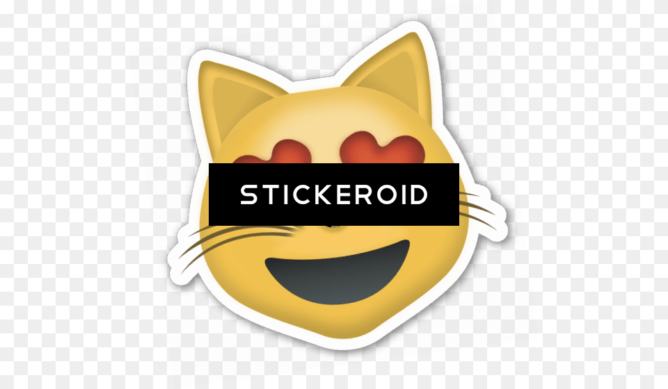 Emoticon Cat Sticker, Logo, Food Free Png Download
