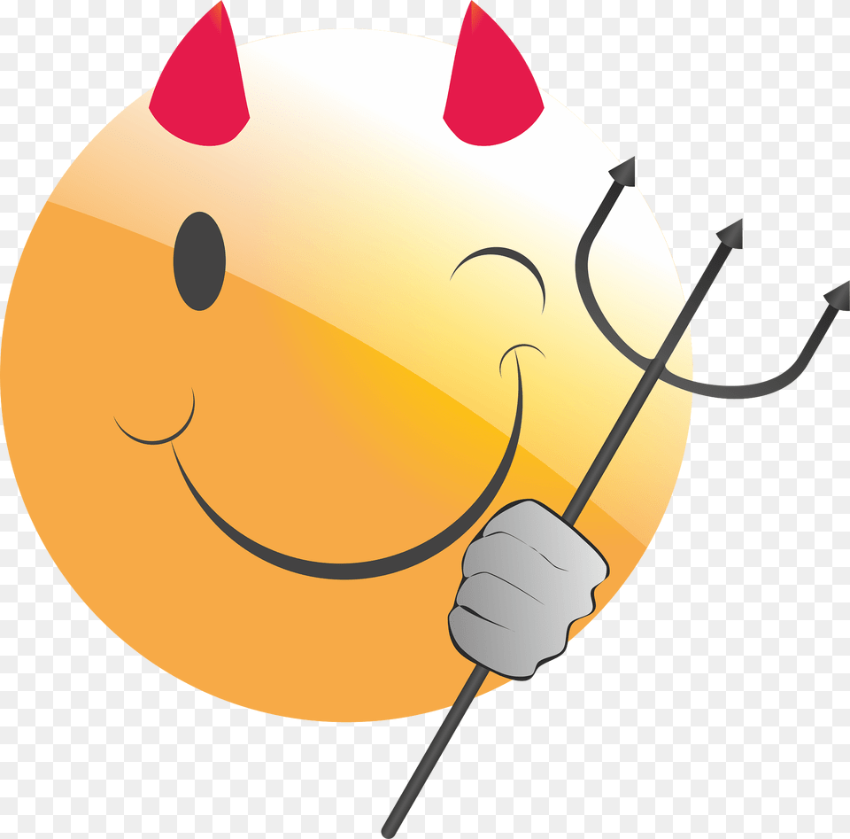 Emoticon Clipart, Weapon, Trident Free Transparent Png