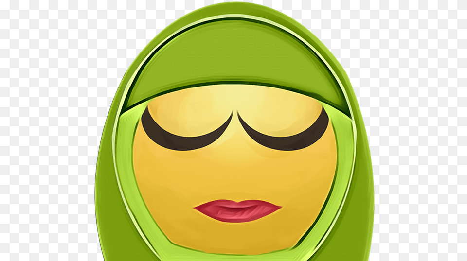 Emoticon Clipart Hijab Muslim Clip Art, Plate, Photography, Food Free Transparent Png