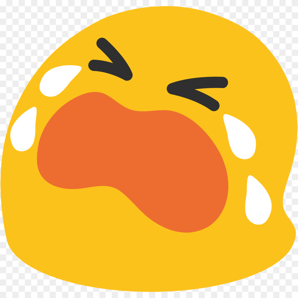 Emoticon Crying, Clothing, Hat, Cap, Food Free Transparent Png