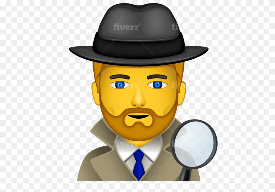 Emoticon Detective, Hat, Clothing, Photography, Baby Free Transparent Png