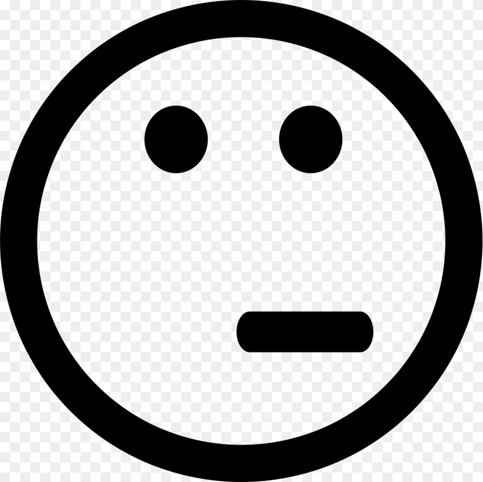Emoticon Face Of Doubt Icon Free Download, Disk Png