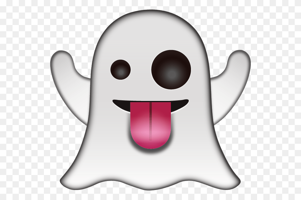 Emoticon Ghost, Body Part, Mouth, Person, Tongue Free Png Download