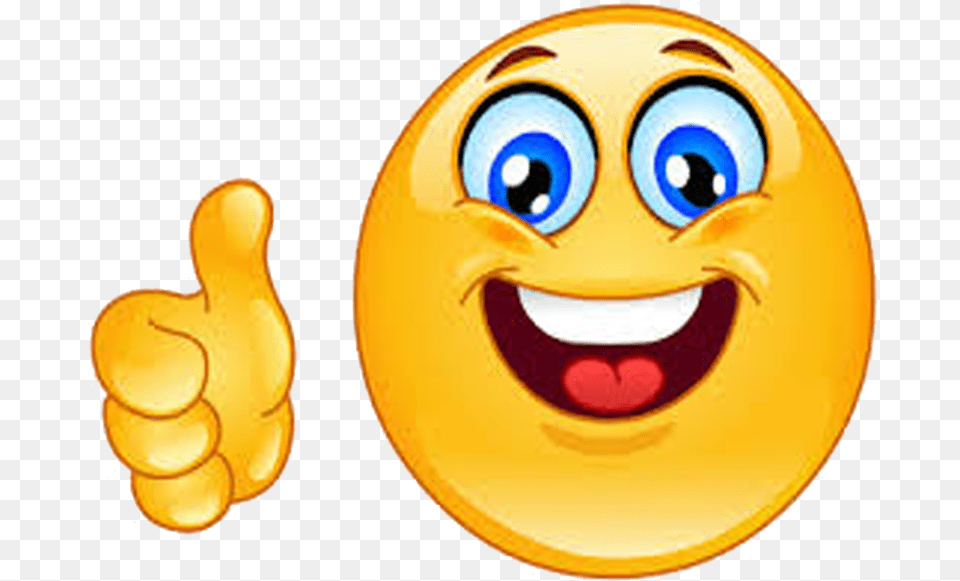 Emoticon Good Thumb Icons Signal Smiley Job Thumbs Up Smiley Png Image