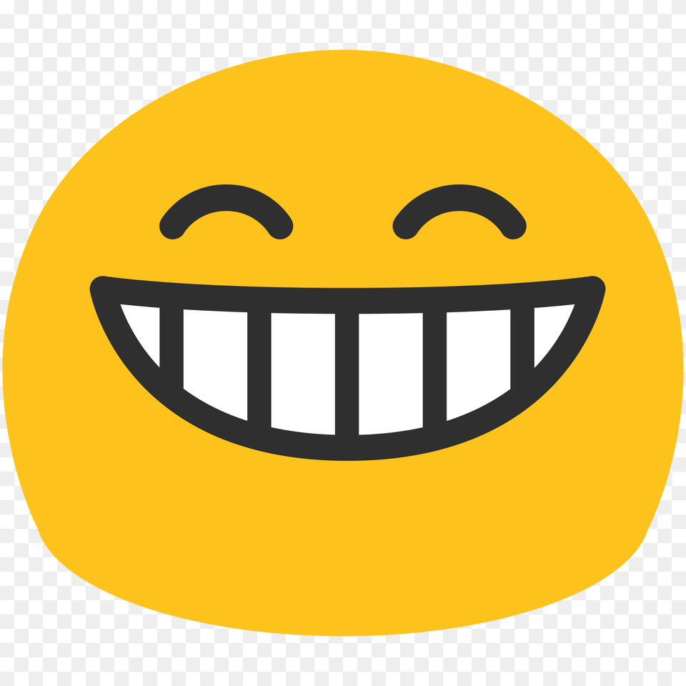 Emoticon Grinning Face, Citrus Fruit, Food, Fruit, Plant Png Image