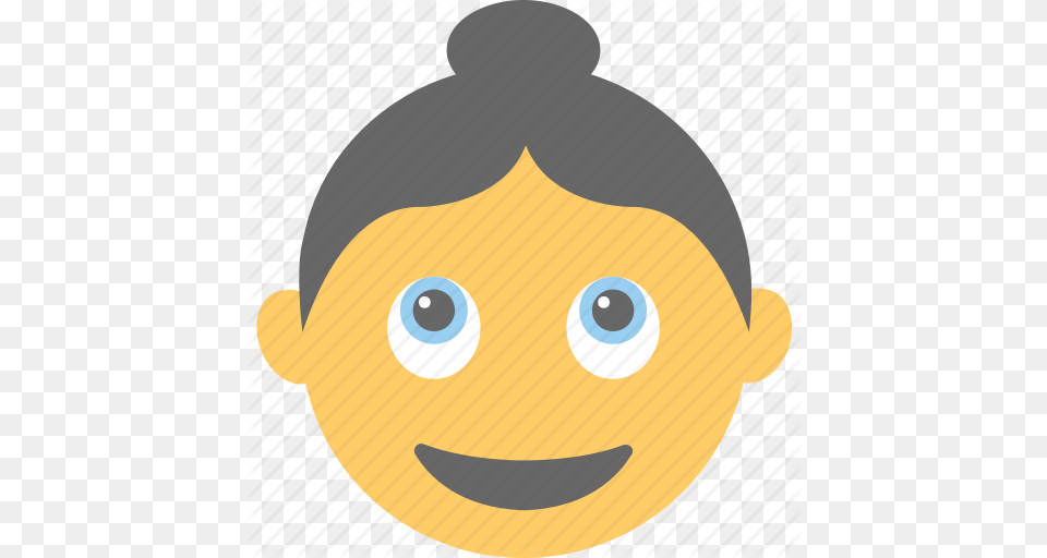 Emoticon Happy Smiley Surprised Woman Emoji Icon, Photography, Face, Head, Person Free Png Download