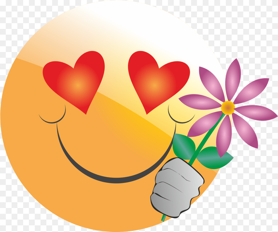 Emoticon Heart Love Smiley Whatsapp You Emoji Hq Romantic Emoji, Balloon, Light Free Png Download
