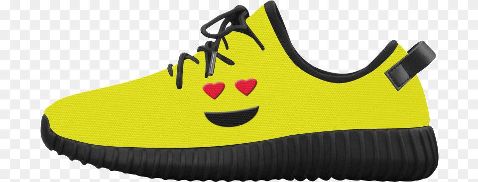 Emoticon Heart Smiley Grus Women39s Breathable Woven Shoe, Clothing, Footwear, Sneaker Free Transparent Png