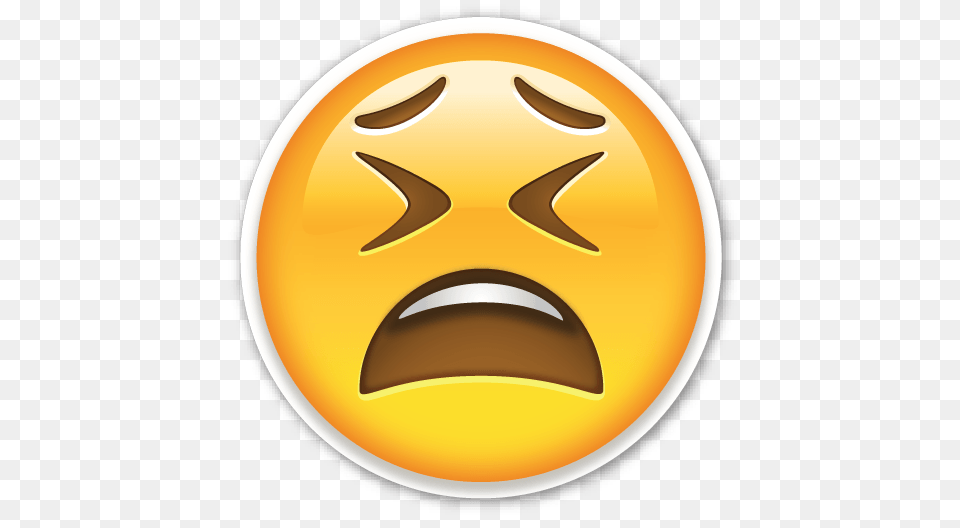 Emoticon Oh No, Badge, Logo, Symbol, Disk Png