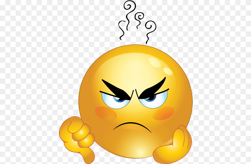 Emoticon Smiley Annoyance Clip Art Background Angry Emoji, Baby, Person, Face, Head Free Transparent Png