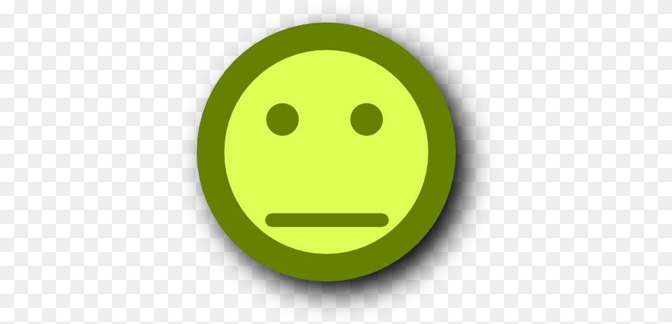 Emoticon Straight Face Icons Background Happy, Green, Tennis Ball, Ball, Tennis Free Transparent Png