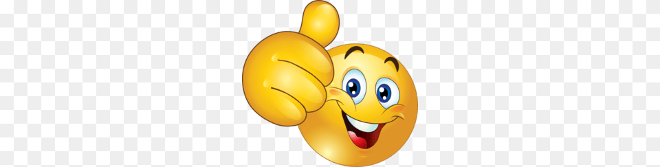 Emoticon Thumb Up Free Png