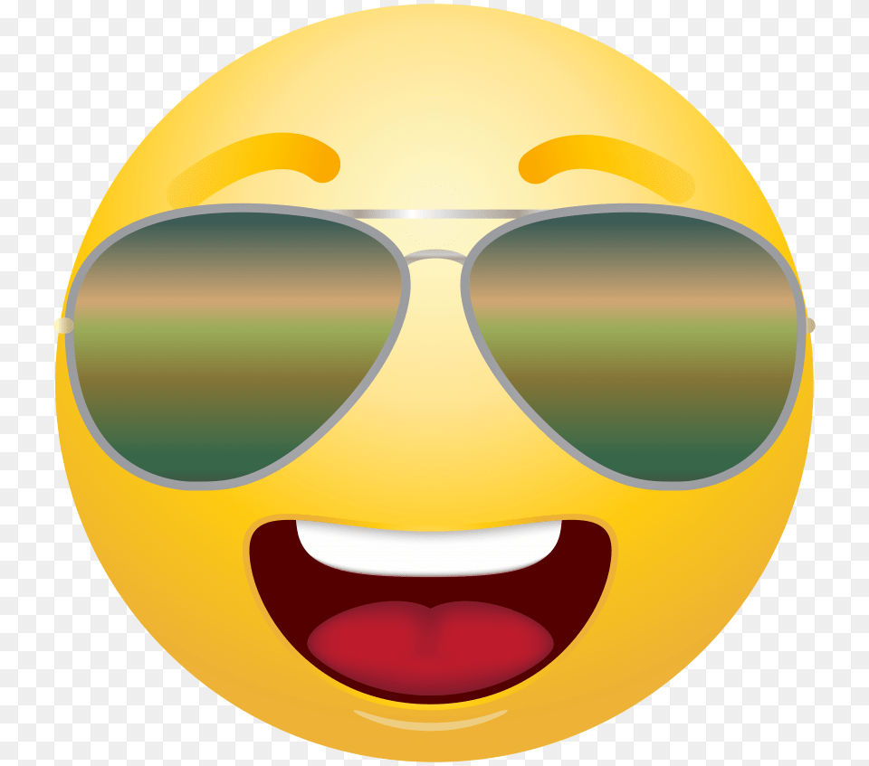 Emoticon With Sunglasses, Accessories, Sphere, Glasses, Photography Free Png Download