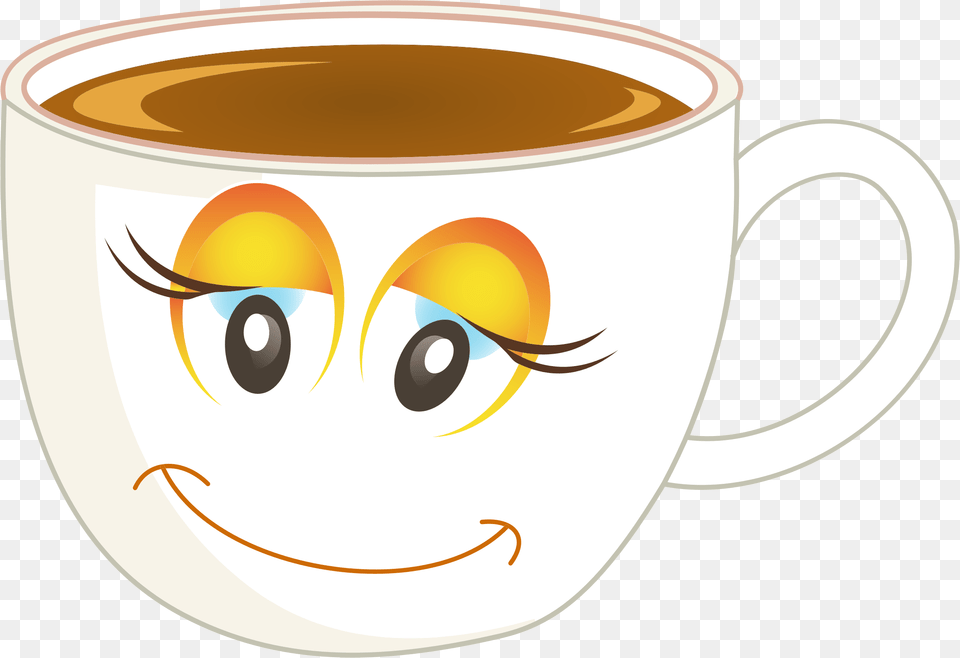 Emoticoncupsmiley Invitation For Morning Tea, Cup, Beverage, Coffee, Coffee Cup Free Png Download