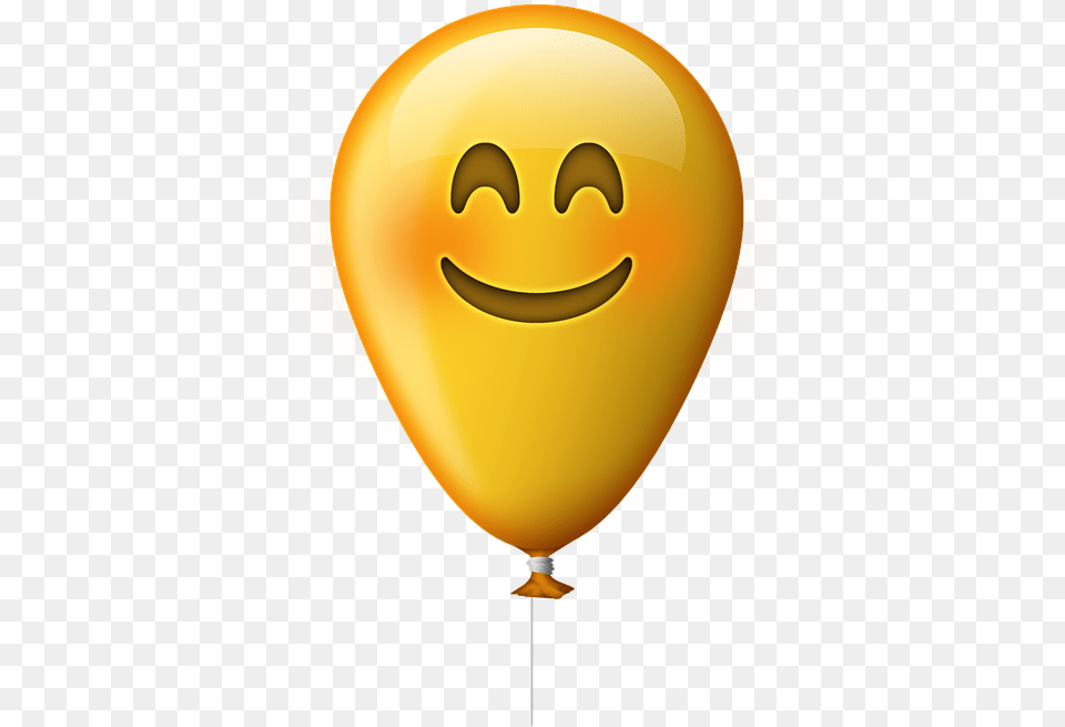 Emoticono Globo Sonrisa Emoji Feliz Felicidad Ballon Plaatjes, Balloon Free Png