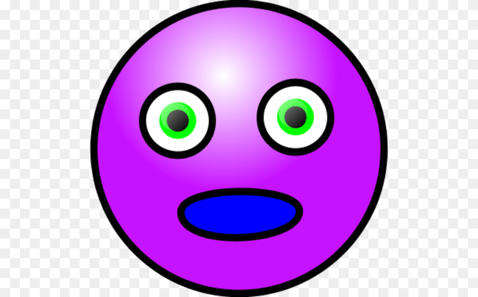 Emoticons Amazed Face Smiley, Purple, Disk, Egg, Food Png