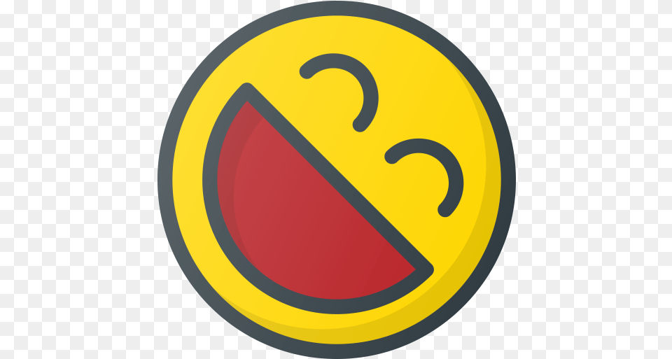 Emoticons Circle, Sign, Symbol, Logo, Road Sign Png Image