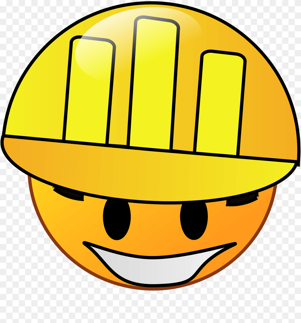 Emoticons Clipart, Clothing, Hardhat, Helmet, Sphere Free Png