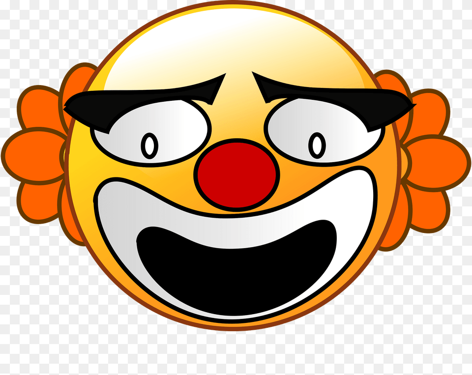 Emoticons Clipart, Performer, Person, Clown Free Png