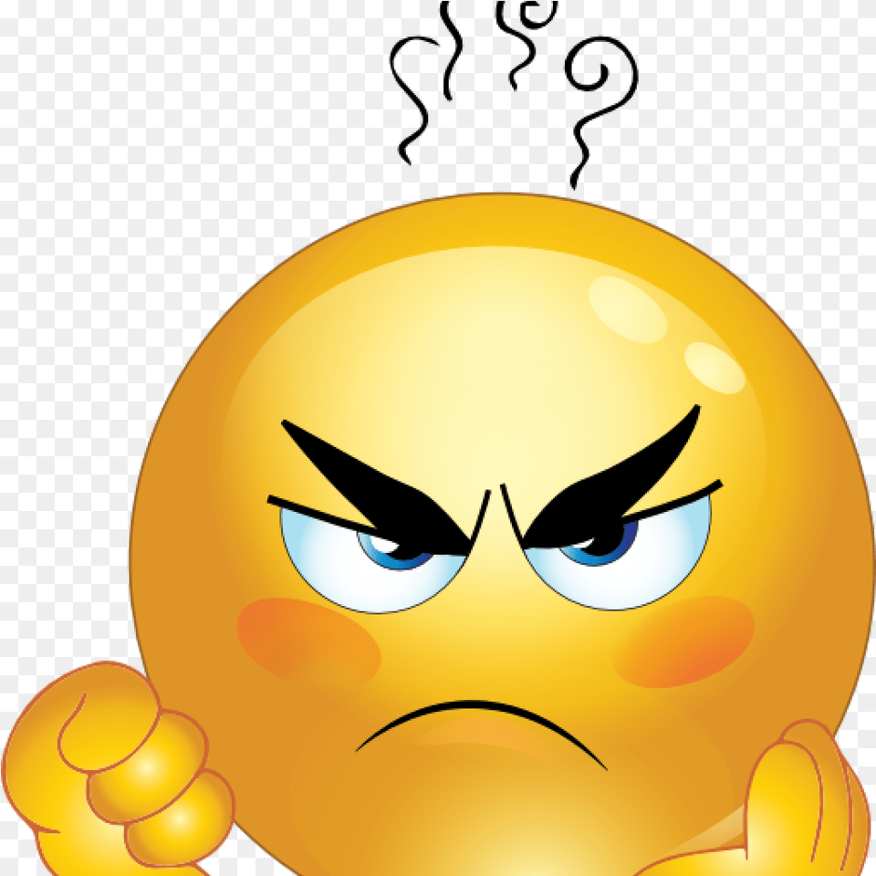 Emoticons Clipart Frustration Encode Background Angry Emoji, Baby, Person, Face, Head Free Png Download