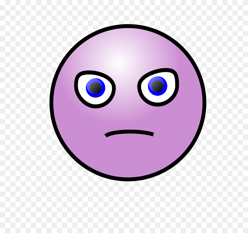 Emoticons Evil Face 900px Large Size, Purple, Sphere, Astronomy, Moon Free Png Download