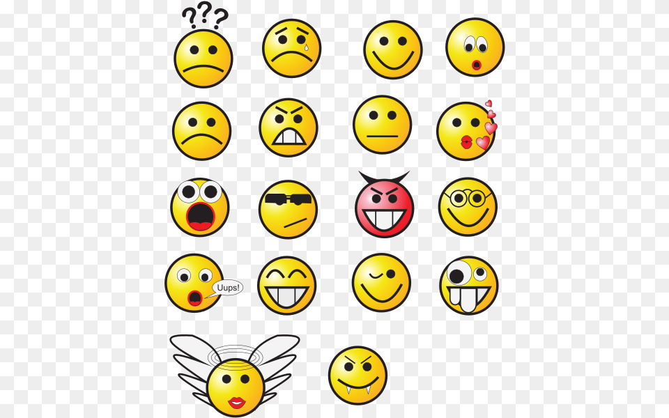 Emoticonsmileyyellow Smiley Free Png Download