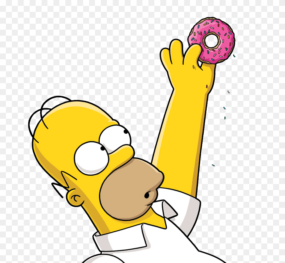 Emoticoon De Homero Simpsons Icon, Art, Graphics, Person, People Png Image