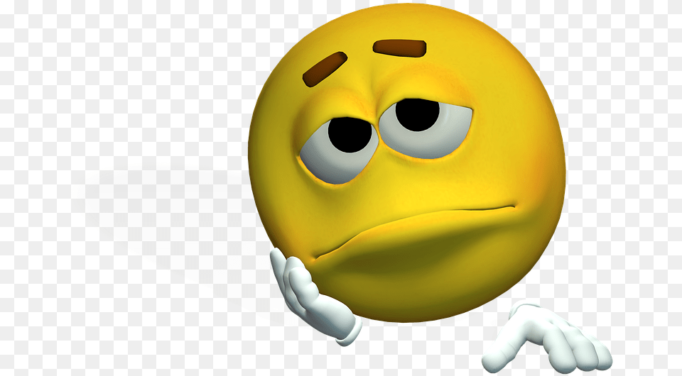 Emotiguy Sad Thoughtful Face Lonely Alone Emotiguy Sad Png