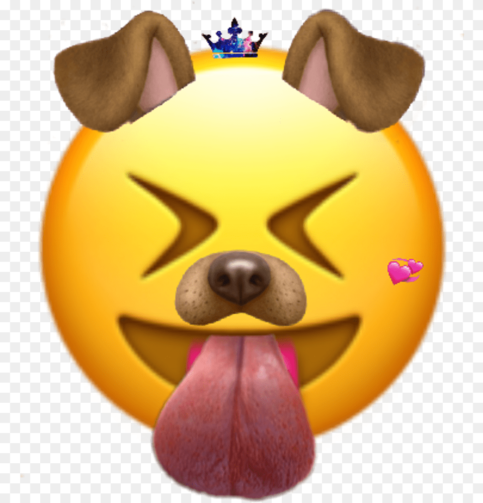 Emotion Emotions Emoji Emojis Smile Dogfilter Whatsapp Emoji With Dog Filter Free Png Download