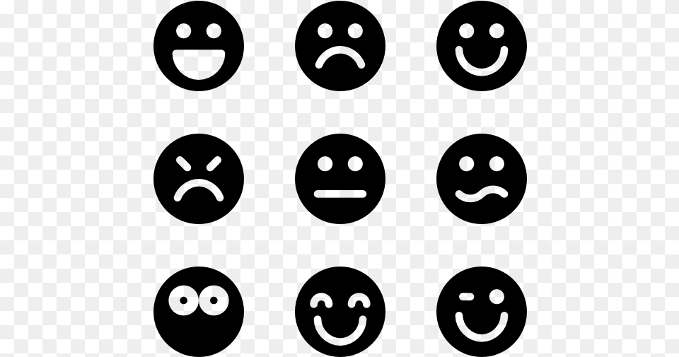 Emotion Icon, Gray Free Png