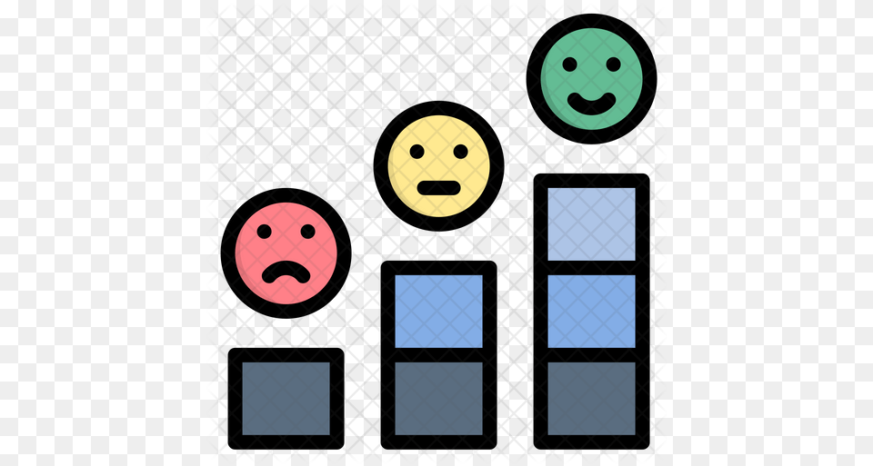 Emotion Level Icon Customer Satisfaction Filled Outline, Face, Head, Person Free Png Download