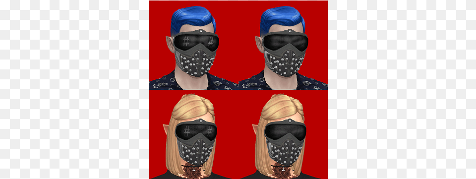 Emotion Maski Luv So Much Wrench From Watch Sims 4 Watch Dogs, Accessories, Goggles, Person, Headband Free Png Download
